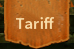 Tariff